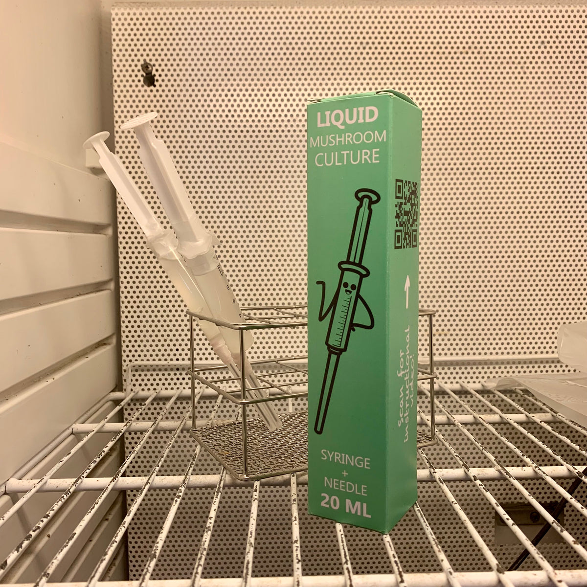 Paddy Straw Mushroom Liquid Culture Syringe